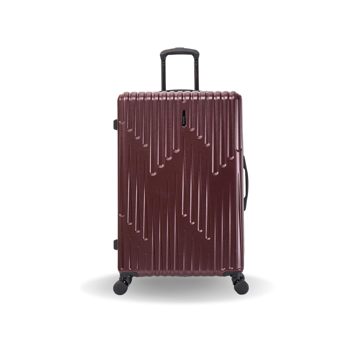 InUSA Drip 28-Inch Hardside Spinner Checked Suitcase