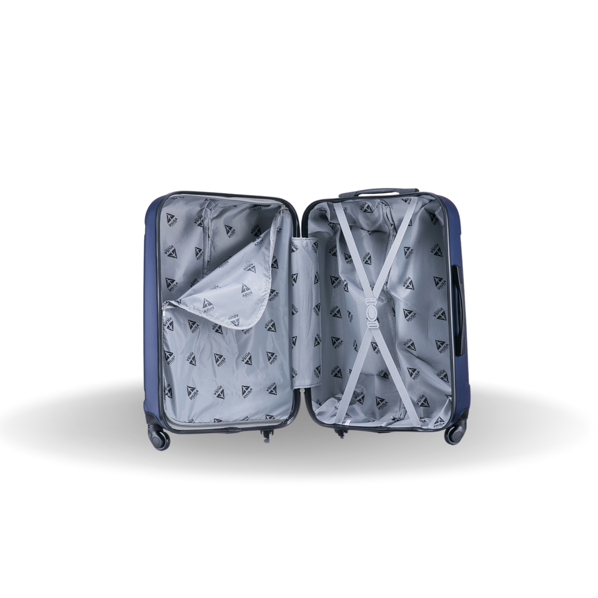 InUSA Pilot 24" Hardside Spinner Checked Luggage