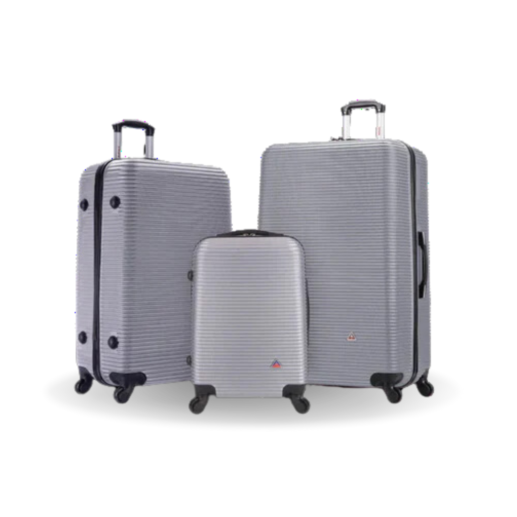 InUSA Royal 3-Piece Hardside Spinner Luggage Set