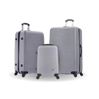 InUSA Royal 3-Piece Hardside Spinner Luggage Set