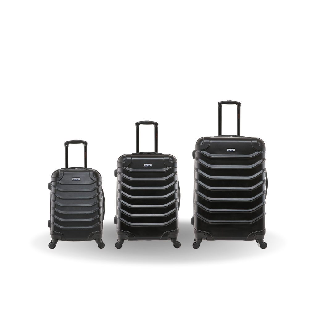 InUSA Endurance 3-Piece Hardside Spinner Luggage Set