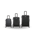 InUSA Endurance 3-Piece Hardside Spinner Luggage Set