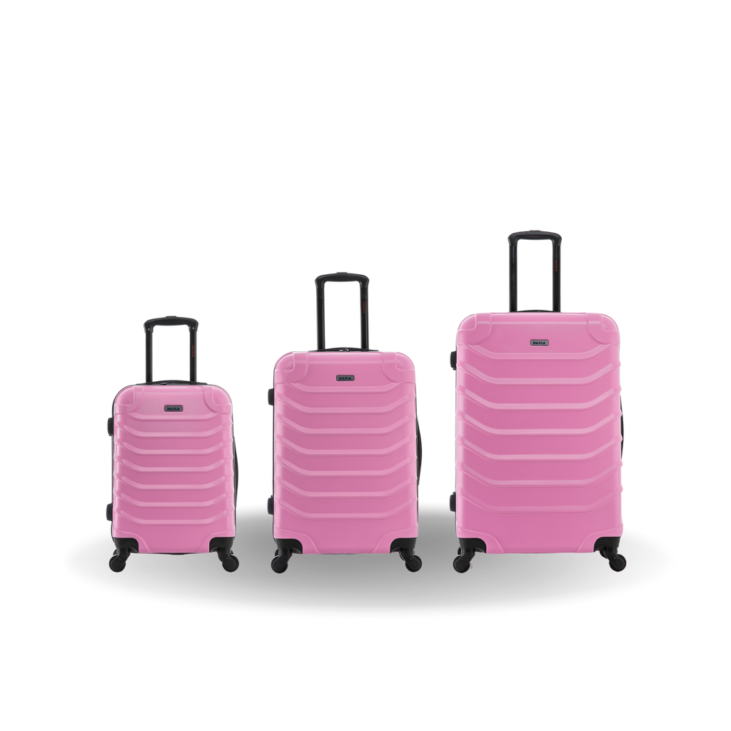 InUSA Endurance 3-Piece Hardside Spinner Luggage Set