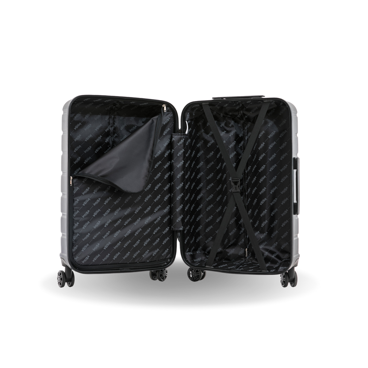 InUSA Trend 28" Hardside Spinner Checked Suitcase
