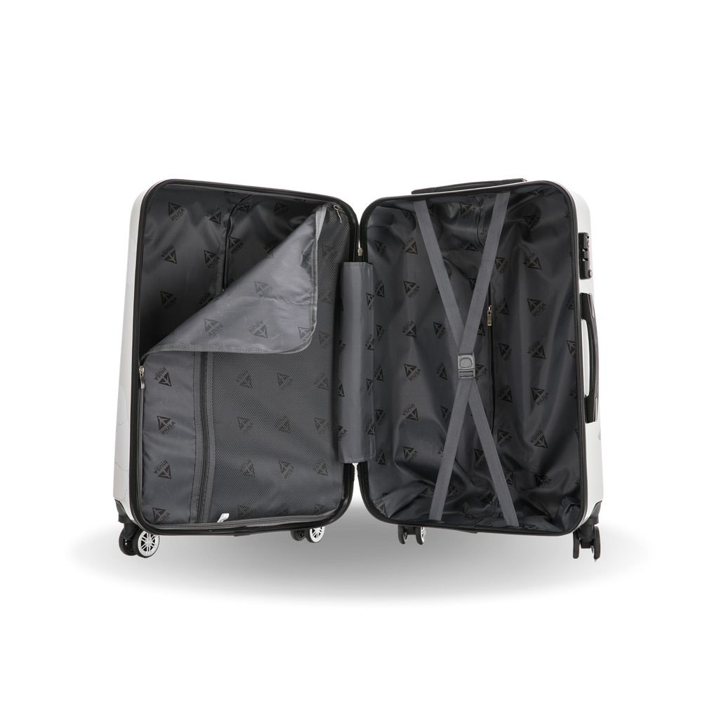 InUSA Prints Carry-On Hardside Spinner Luggage