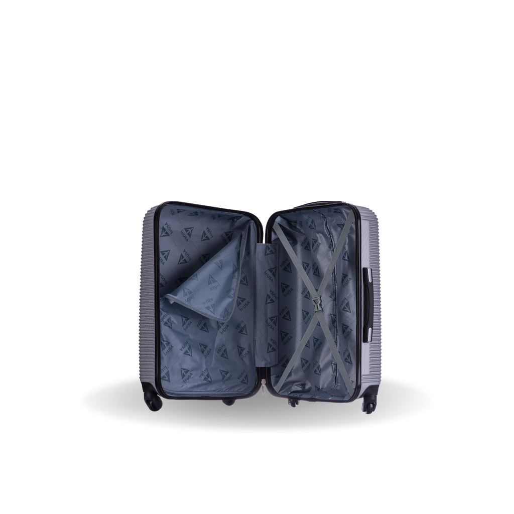 InUSA Royal 28" Hardside Spinner Checked Suitcase