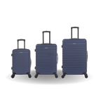 InUSA Deep 3-Piece Hardside Spinner Luggage Set