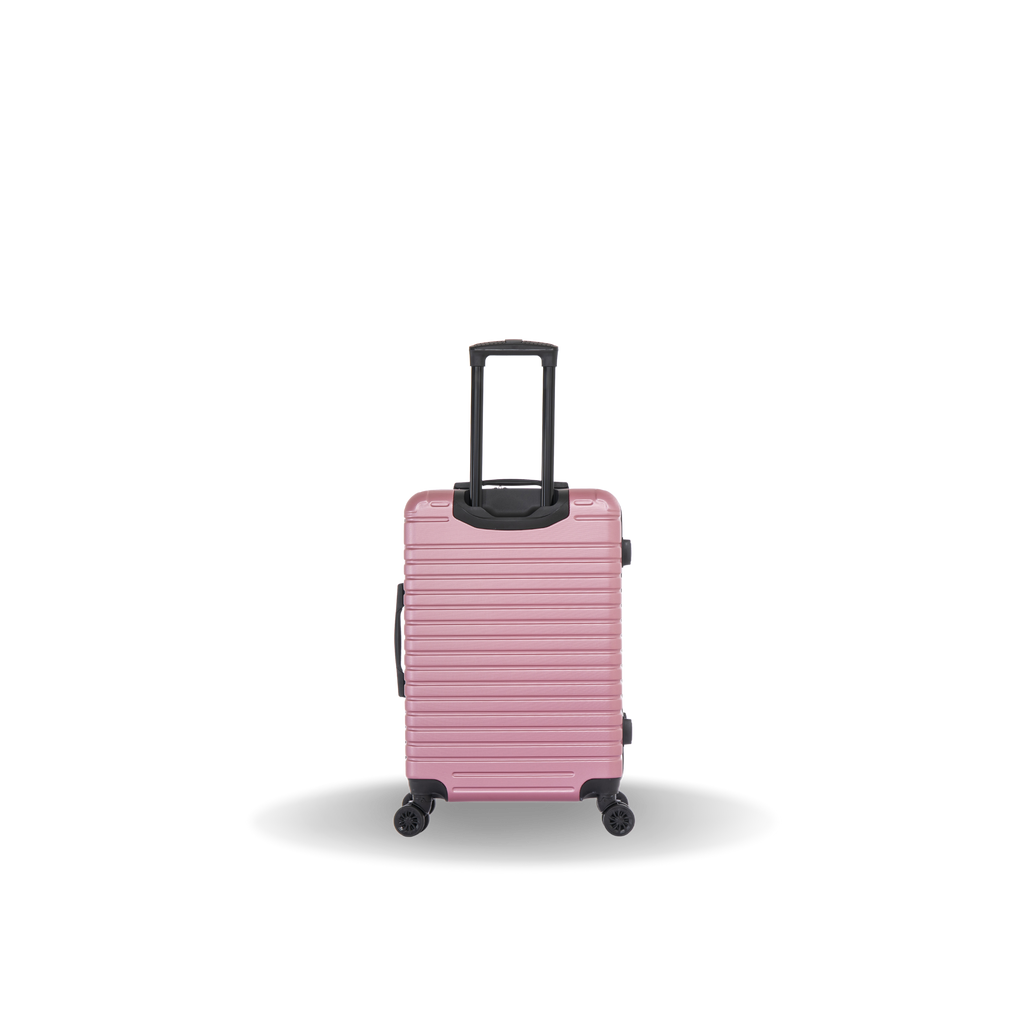 InUSA Deep 24" Hardside Spinner Checked Suitcase