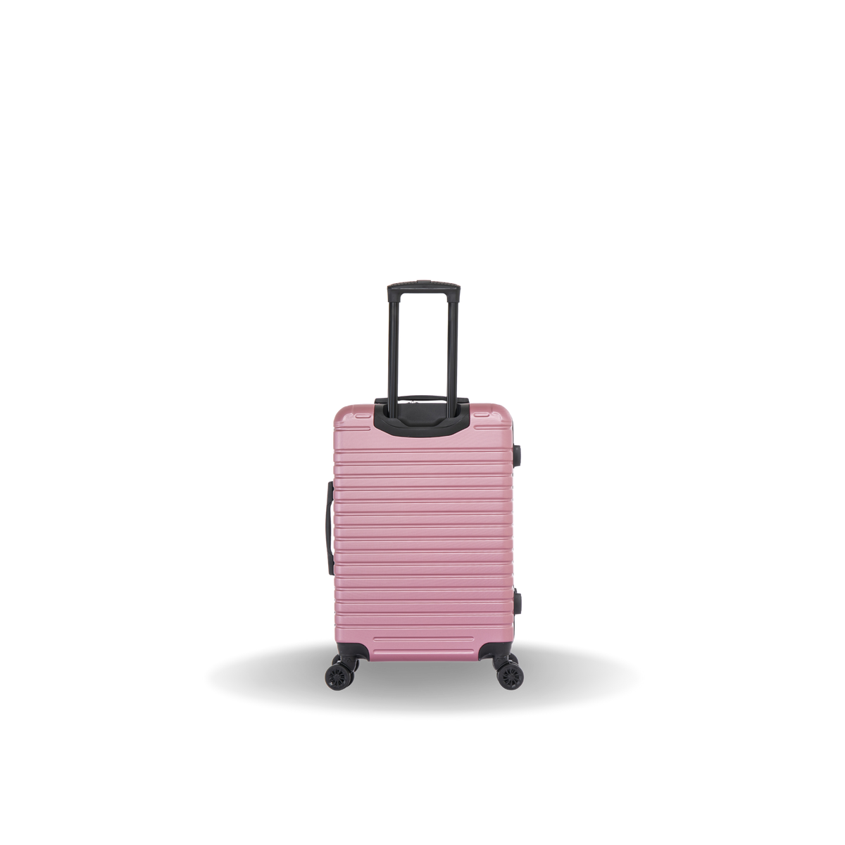 InUSA Deep 24" Hardside Spinner Checked Suitcase