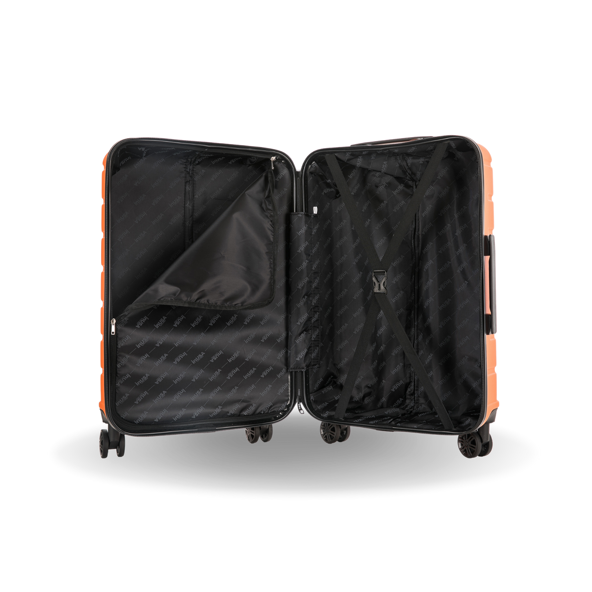 InUSA Trend 28" Hardside Spinner Checked Suitcase