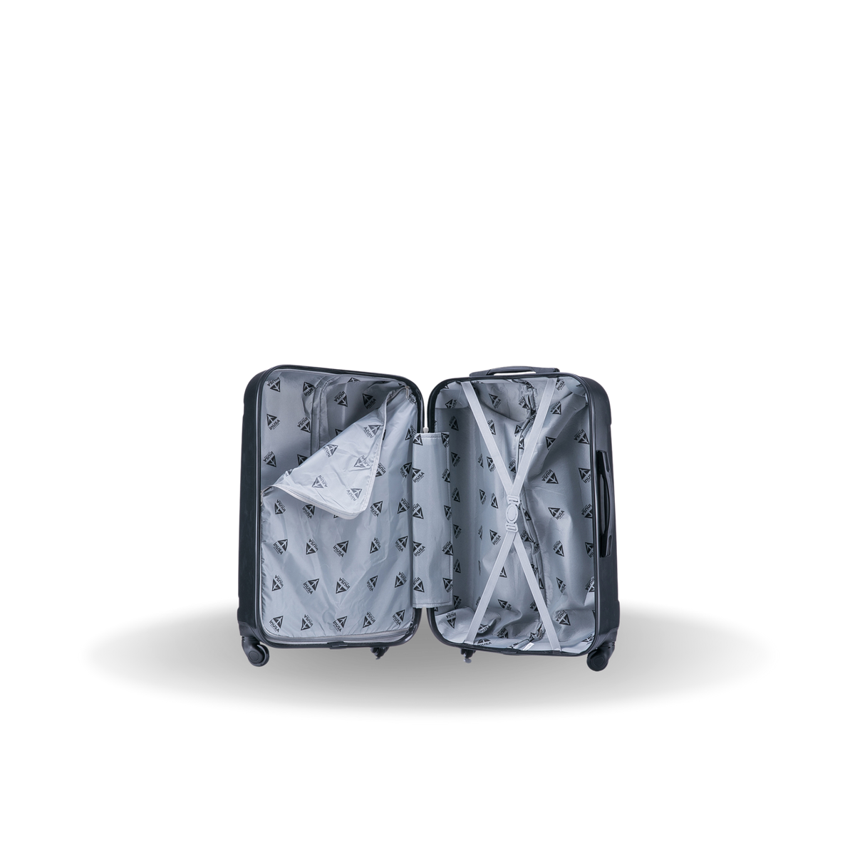 InUSA Pilot 3-Piece Hardside Spinner Luggage Set