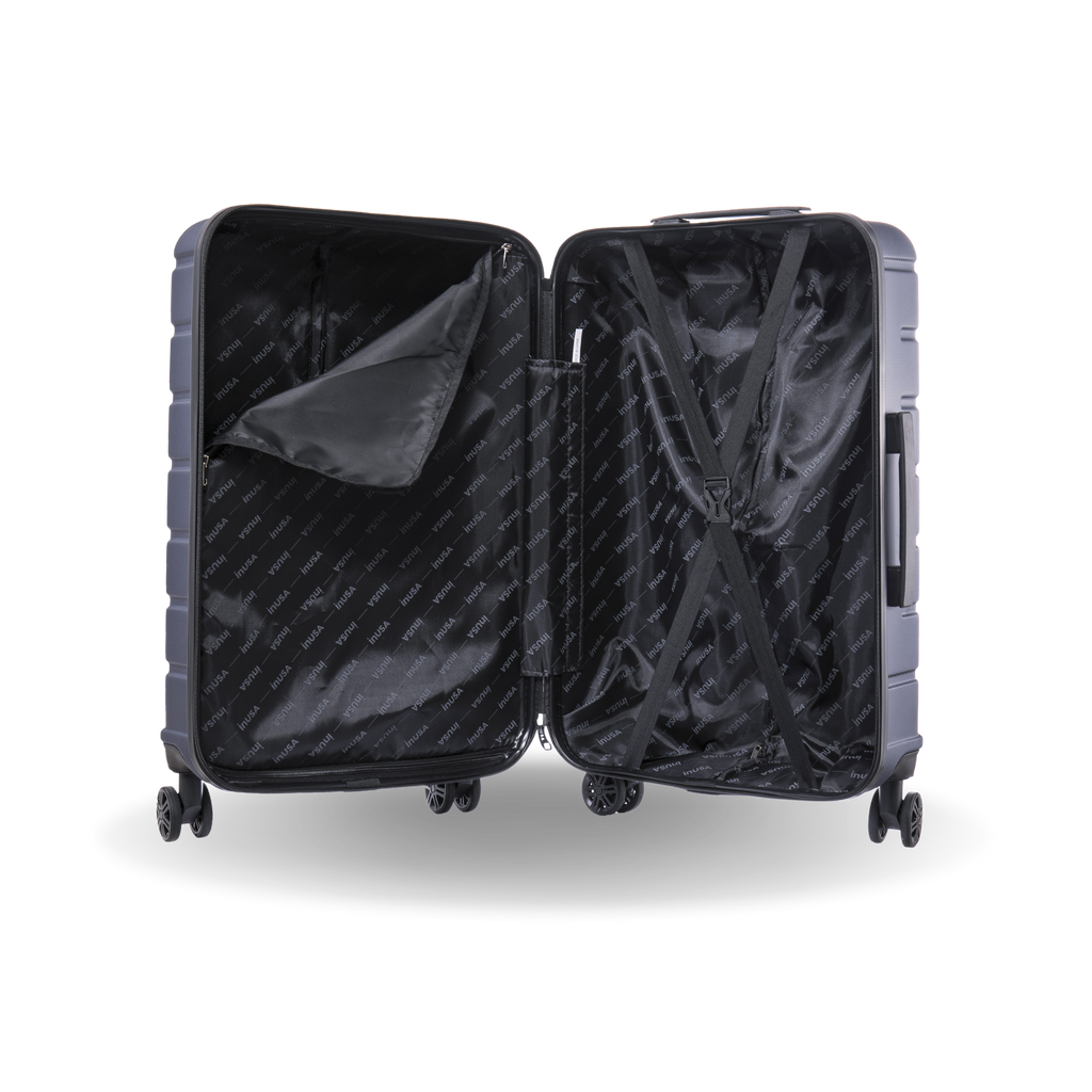 InUSA Trend 28" Hardside Spinner Checked Suitcase