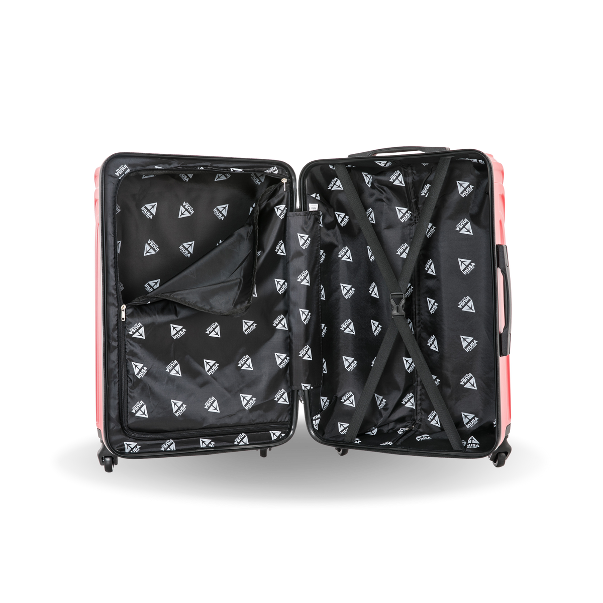 InUSA Vasty 28" Hardside Spinner Checked Suitcase