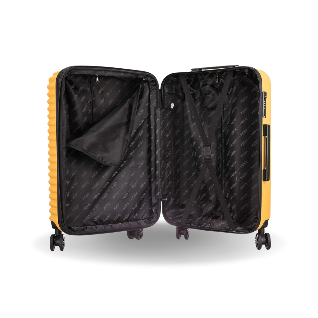InUSA Ally 2-Piece Hardside Spinner Luggage Set