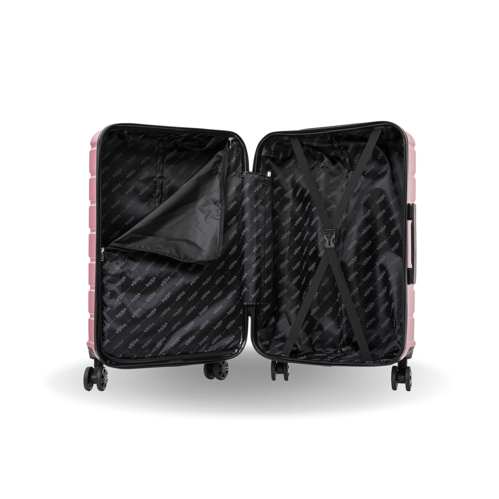 InUSA Trend 28" Hardside Spinner Checked Suitcase