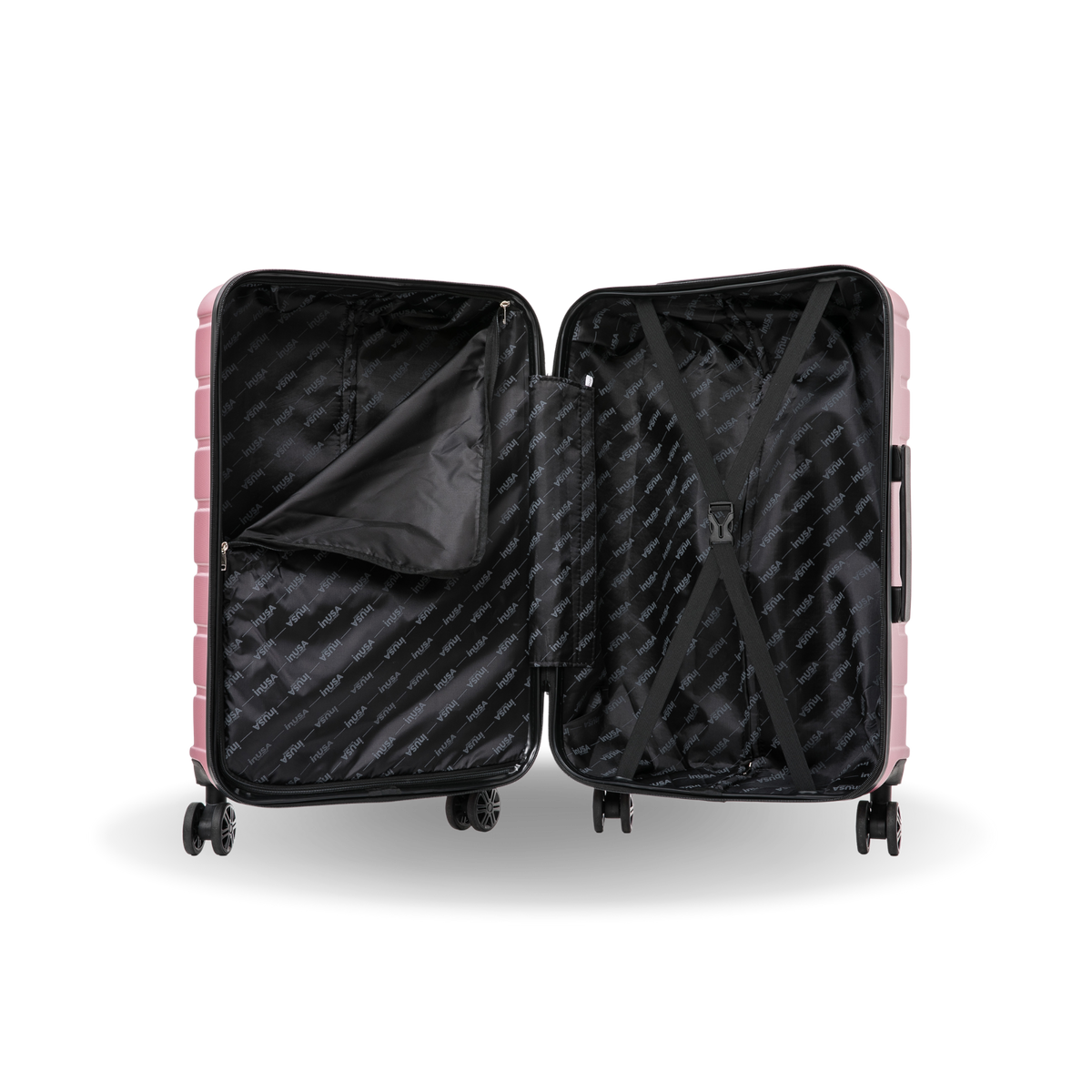 InUSA Trend 28" Hardside Spinner Checked Suitcase