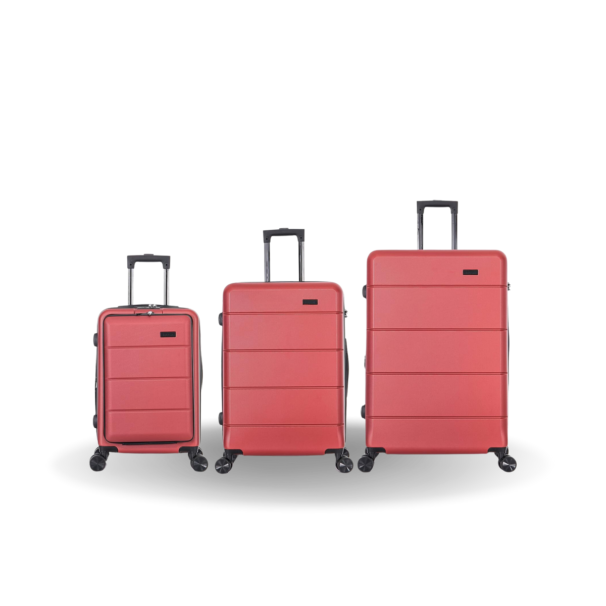 InUSA Elysian 3-Piece Hardside Spinner Luggage Set