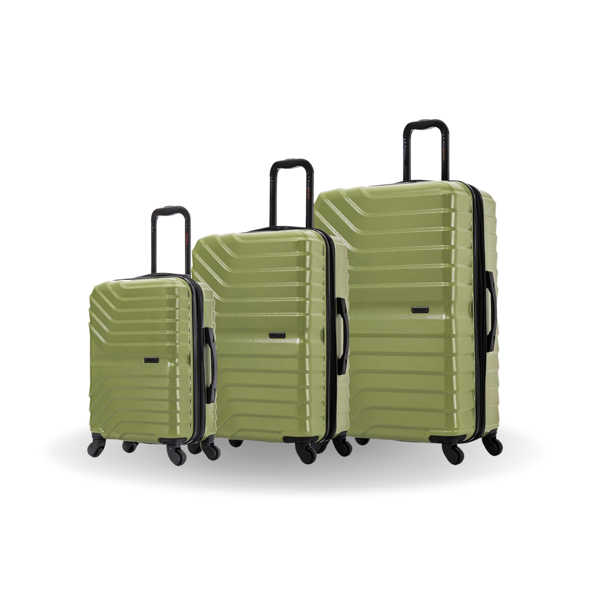 InUSA Aurum 3-Piece Hardside Spinner Luggage Set