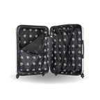 InUSA Vasty 24" Hardside Spinner Checked Luggage