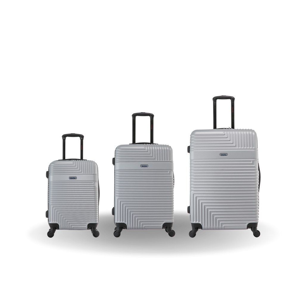 InUSA Resilience 3-Piece Hardside Spinner Luggage Set