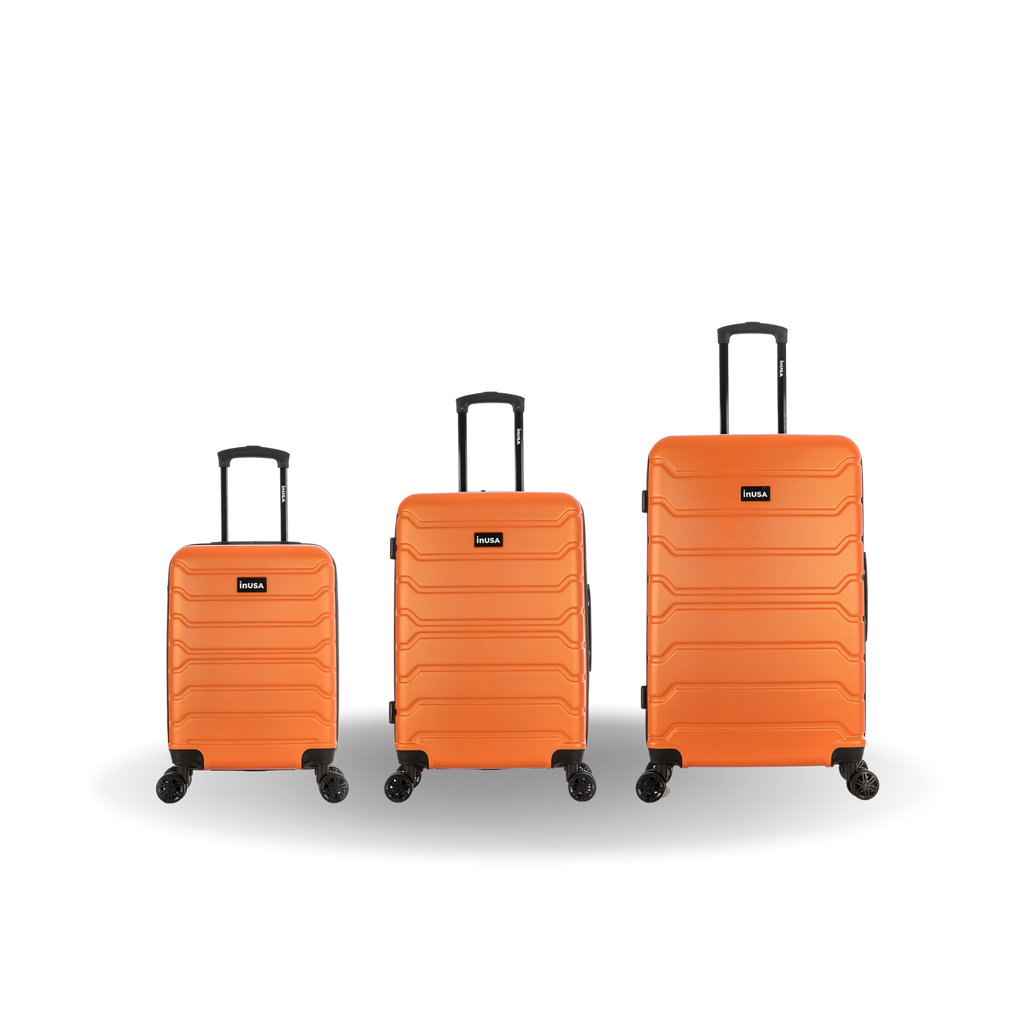 InUSA Trend 3-Piece Hardside Spinner Luggage Set