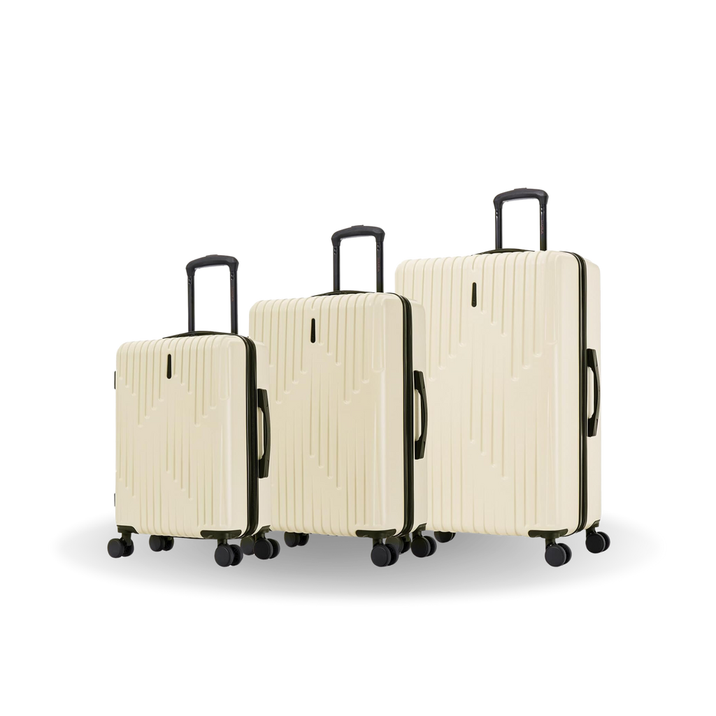 InUSA Drip 3-Piece Hardside Spinner Luggage Set