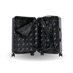 InUSA Drip 28-Inch Hardside Spinner Checked Suitcase