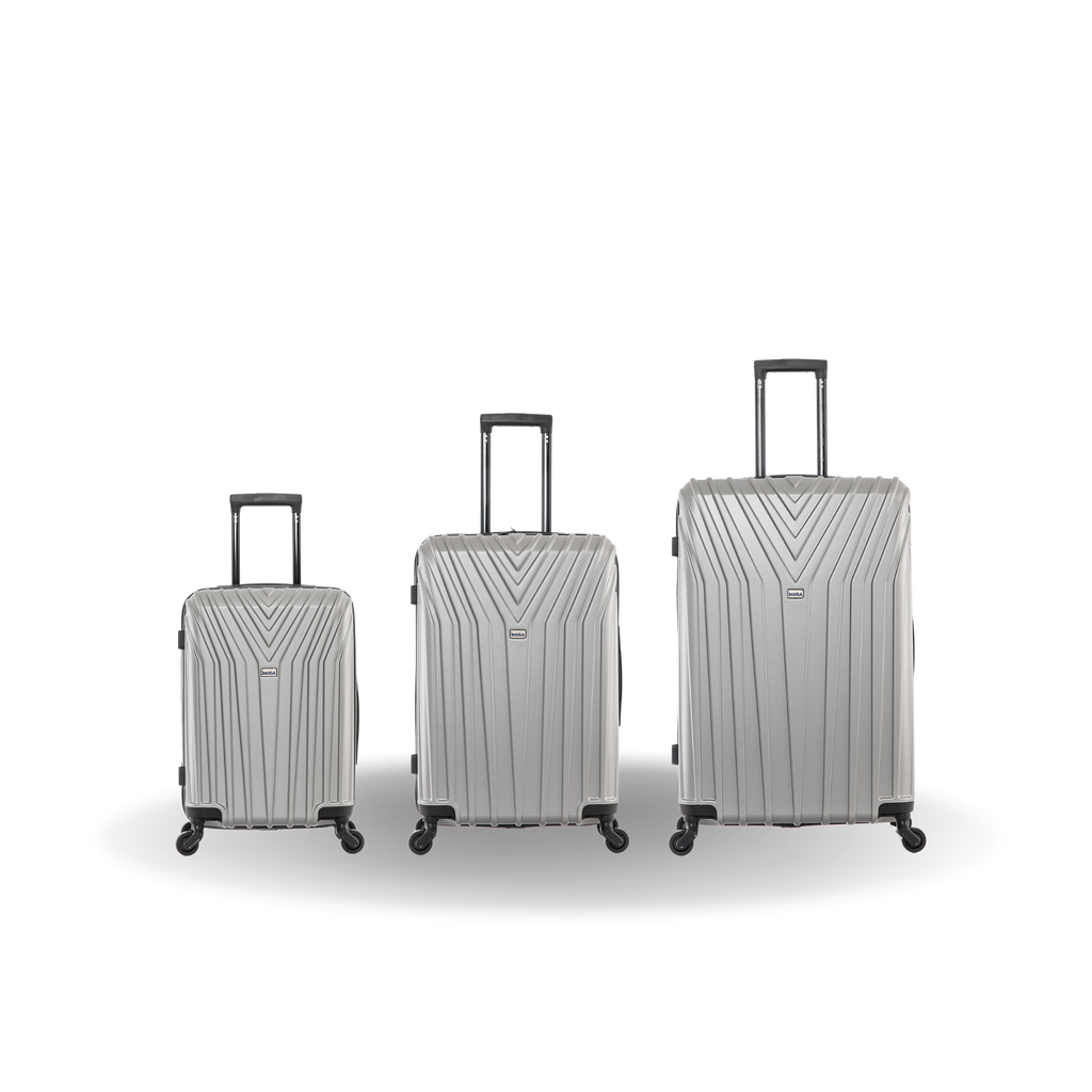 InUSA Vasty 3-Piece Hardside Spinner Luggage Set