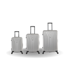 InUSA Vasty 3-Piece Hardside Spinner Luggage Set