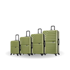 InUSA Aurum 4-Piece Hardside Spinner Luggage Set