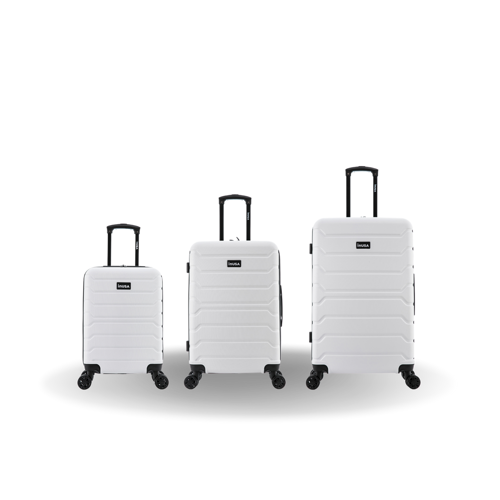 InUSA Trend 3-Piece Hardside Spinner Luggage Set