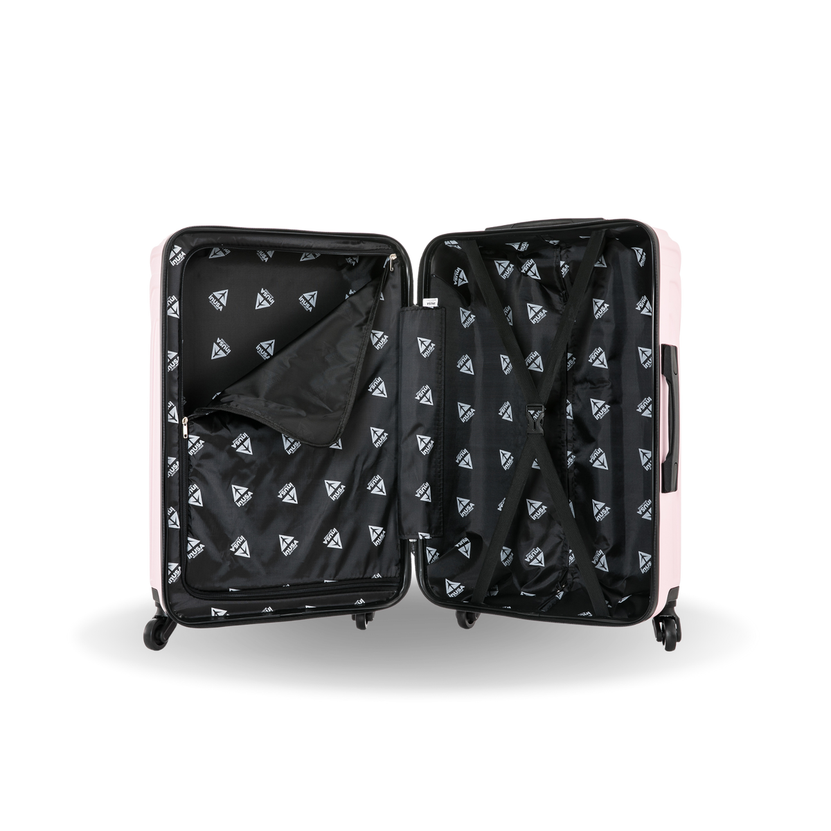 InUSA Vasty 28" Hardside Spinner Checked Suitcase