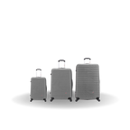 InUSA Royal 3-Piece Hardside Spinner Luggage Set