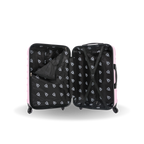 InUSA Endurance 24" Hardside Spinner Checked Suitcase
