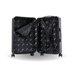 InUSA Drip 24" Hardside Spinner Checked Luggage