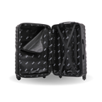 InUSA Aurum 24" Hardside Spinner Checked Suitcase
