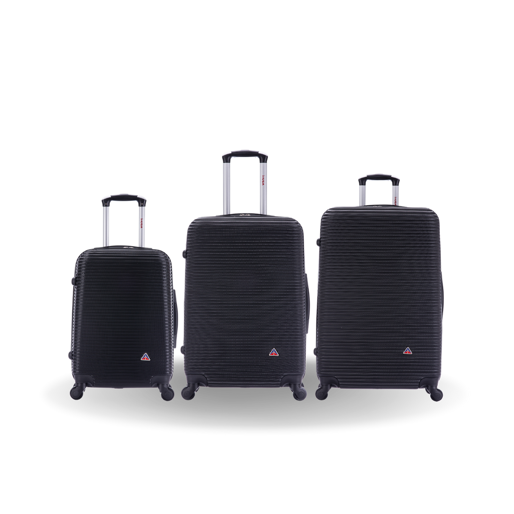 InUSA Royal 3-Piece Hardside Spinner Luggage Set