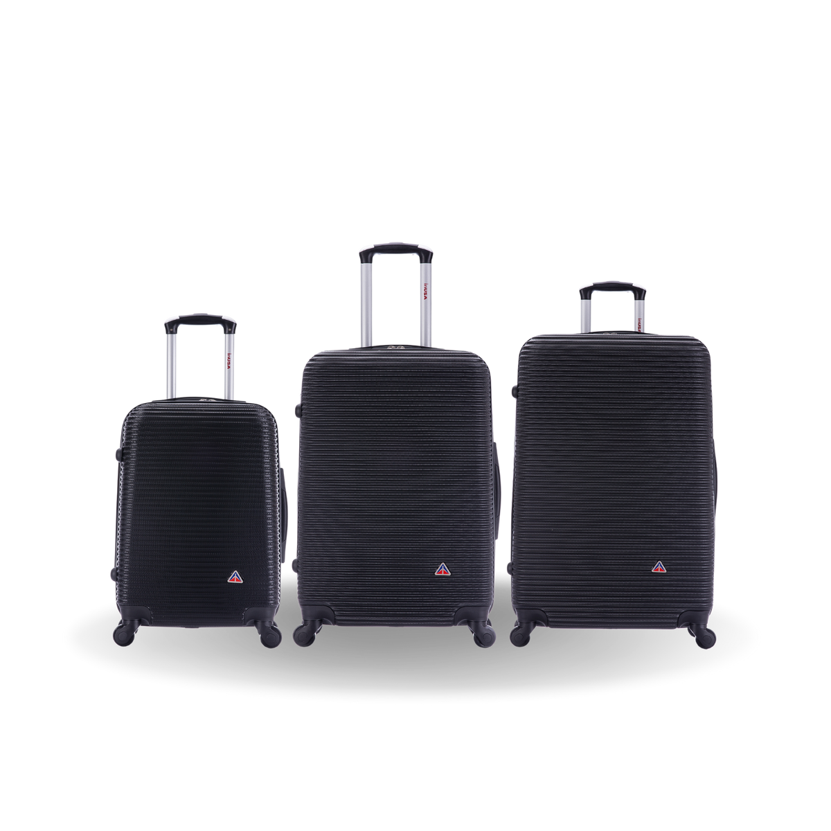 InUSA Royal 3-Piece Hardside Spinner Luggage Set