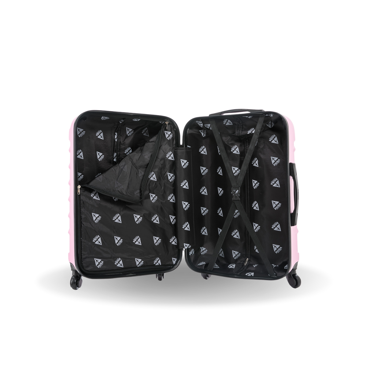 InUSA Endurance 28" Hardside Spinner Checked Suitcase