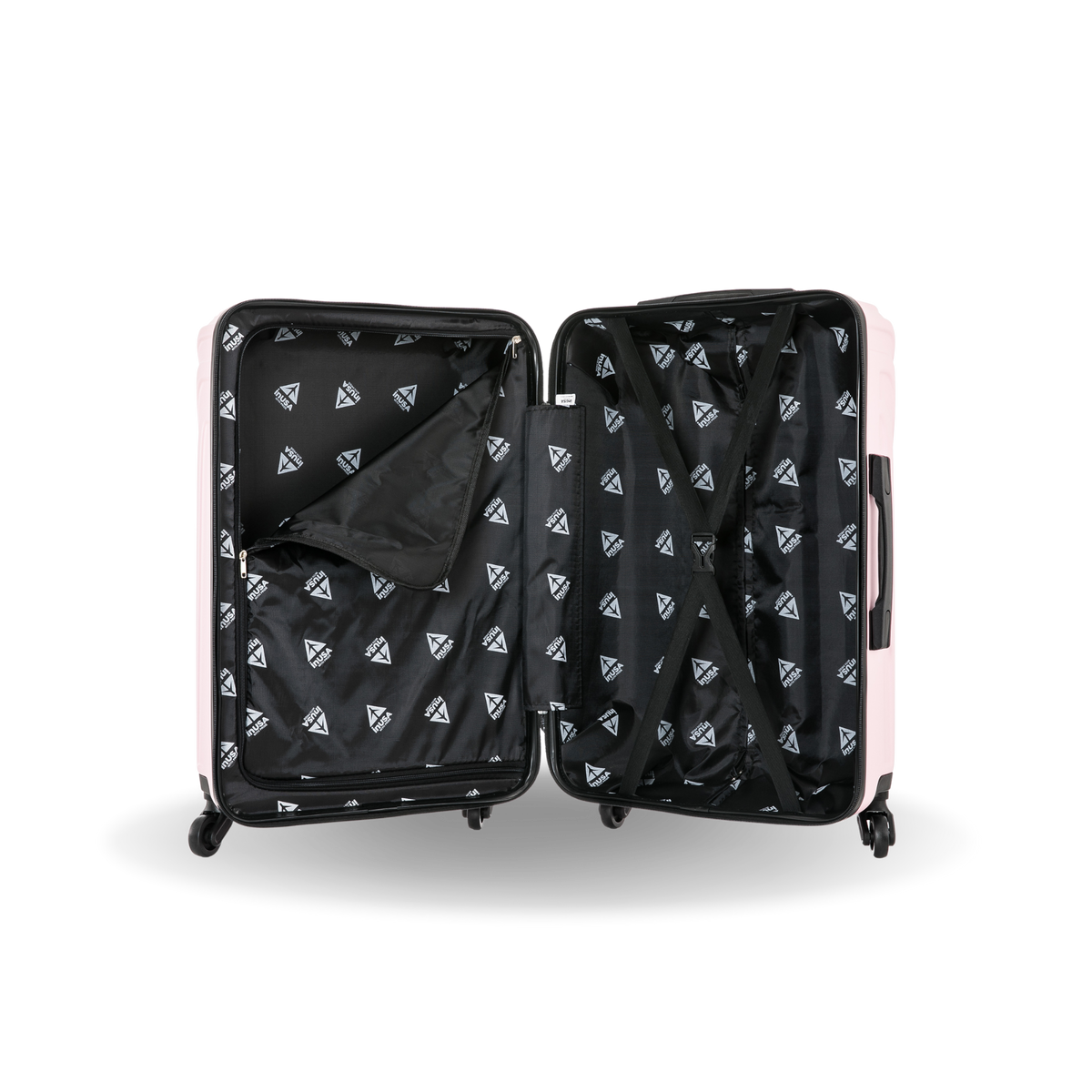 InUSA Vasty 24" Hardside Spinner Checked Luggage