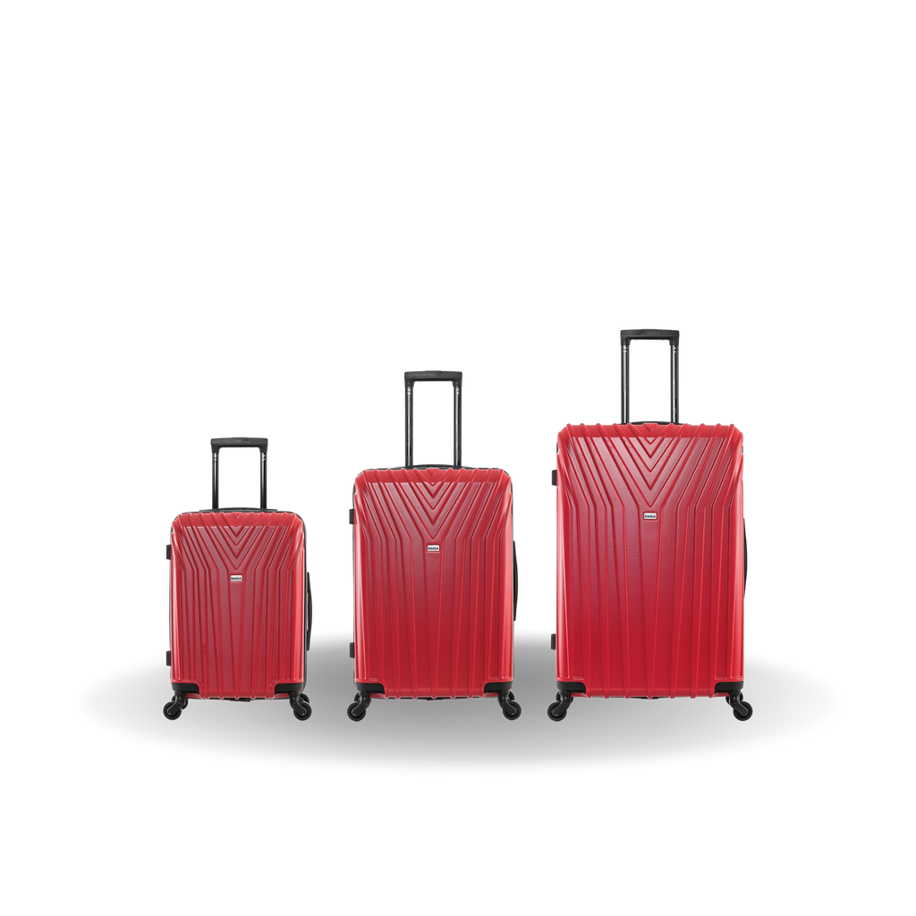 InUSA Vasty 3-Piece Hardside Spinner Luggage Set