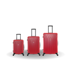 InUSA Vasty 3-Piece Hardside Spinner Luggage Set