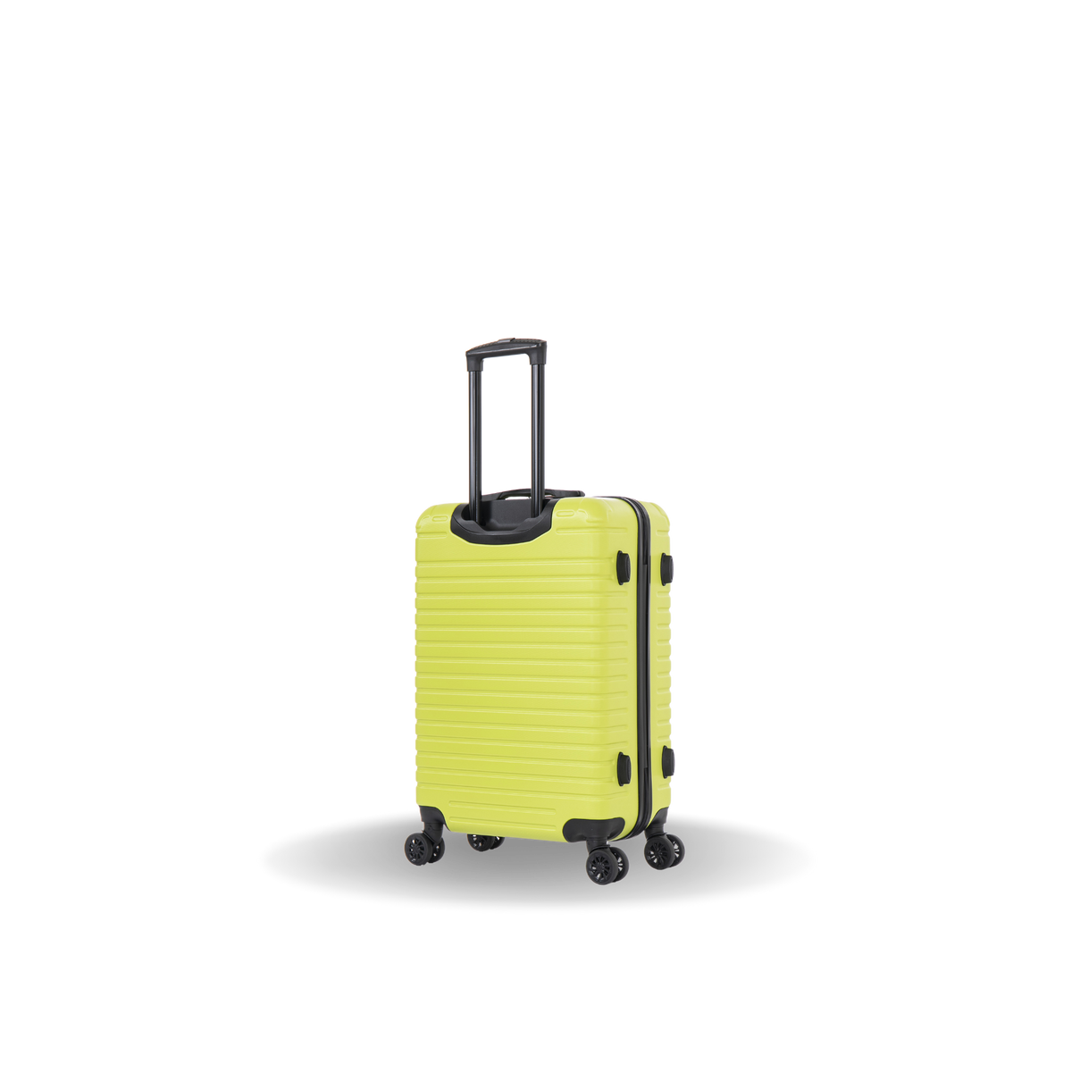 InUSA Deep 24" Hardside Spinner Checked Suitcase