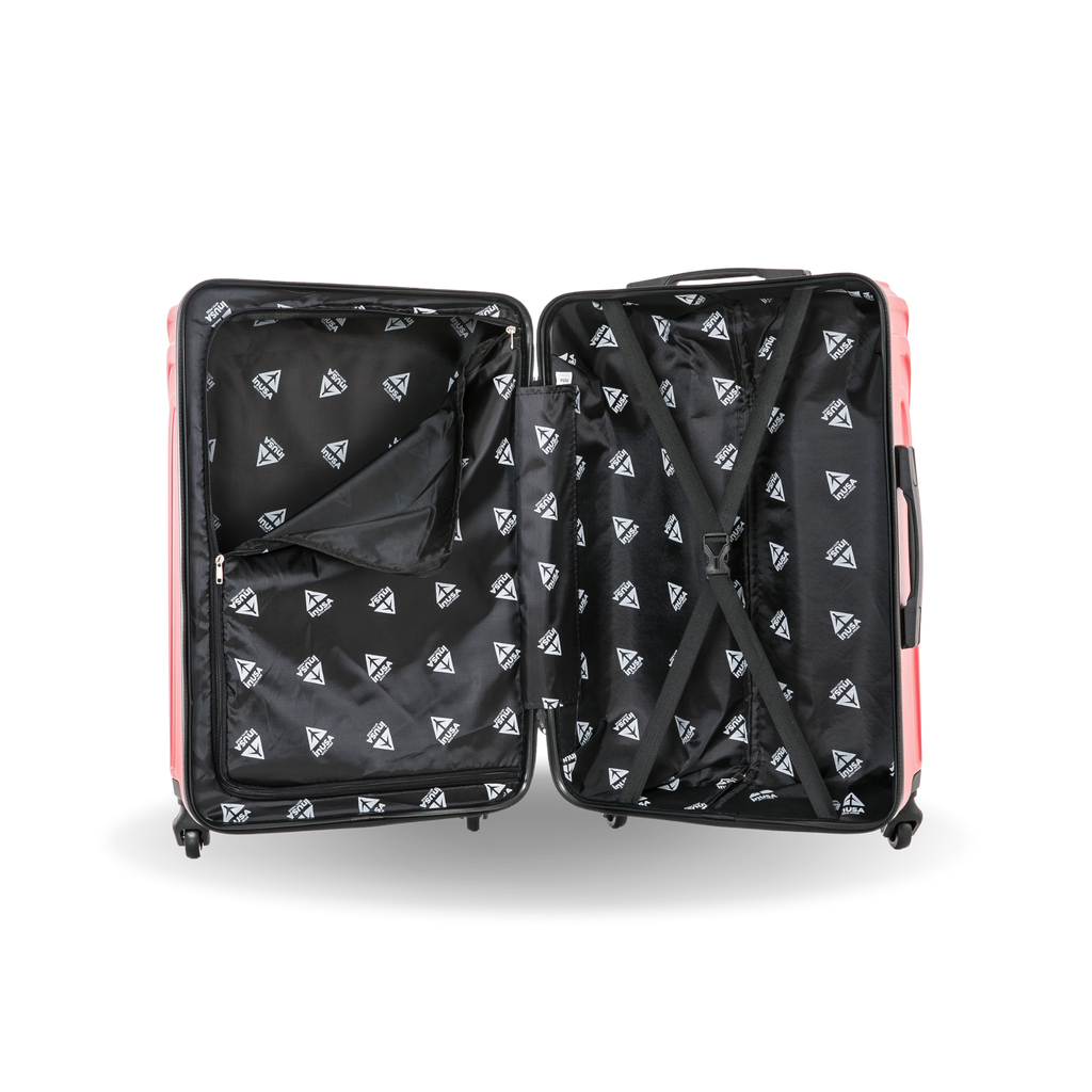 InUSA Vasty 24" Hardside Spinner Checked Luggage