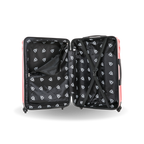 InUSA Vasty 24" Hardside Spinner Checked Luggage