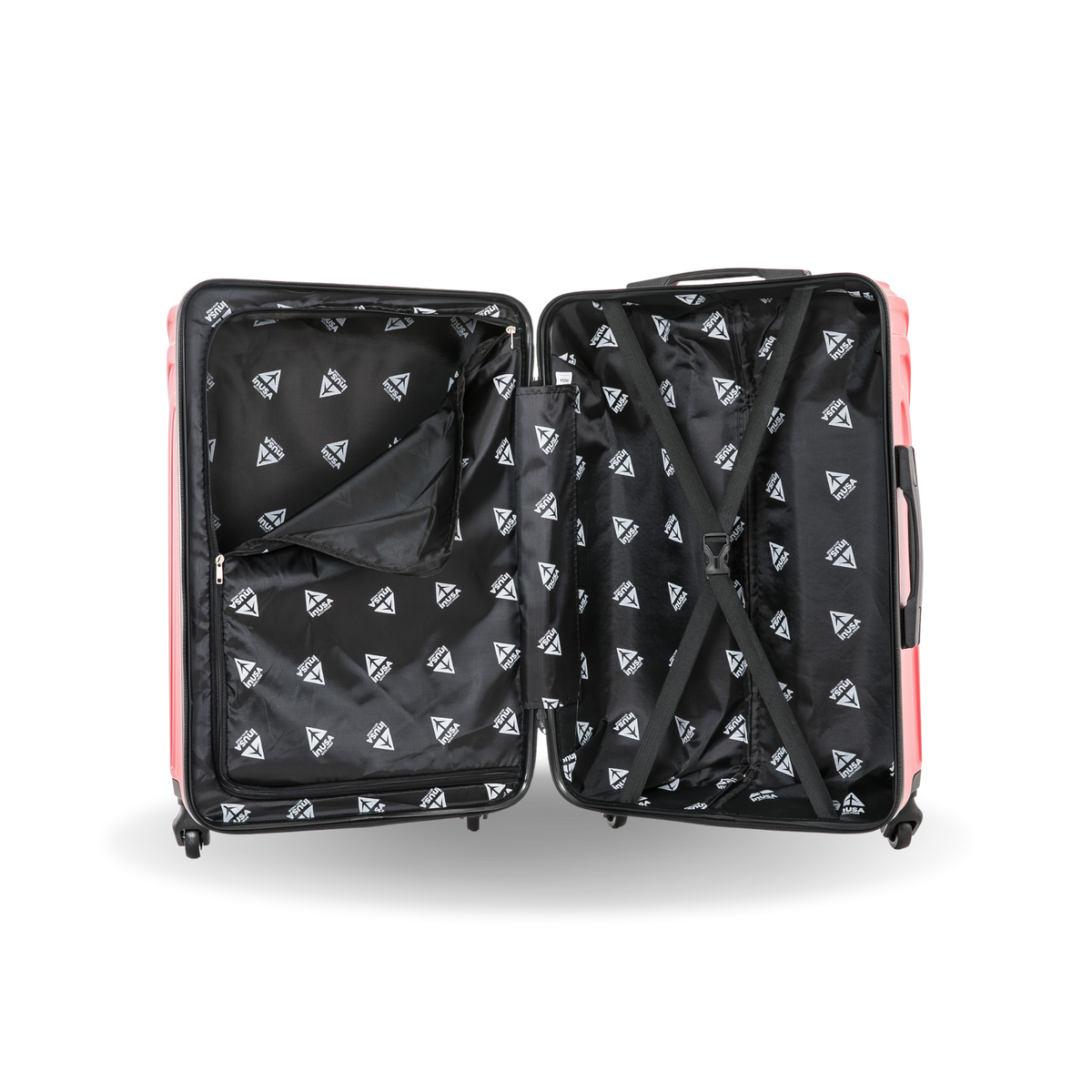 InUSA Vasty 24" Hardside Spinner Checked Luggage