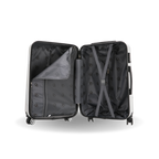 InUSA Prints 24" Hardside Spinner Checked Suitcase