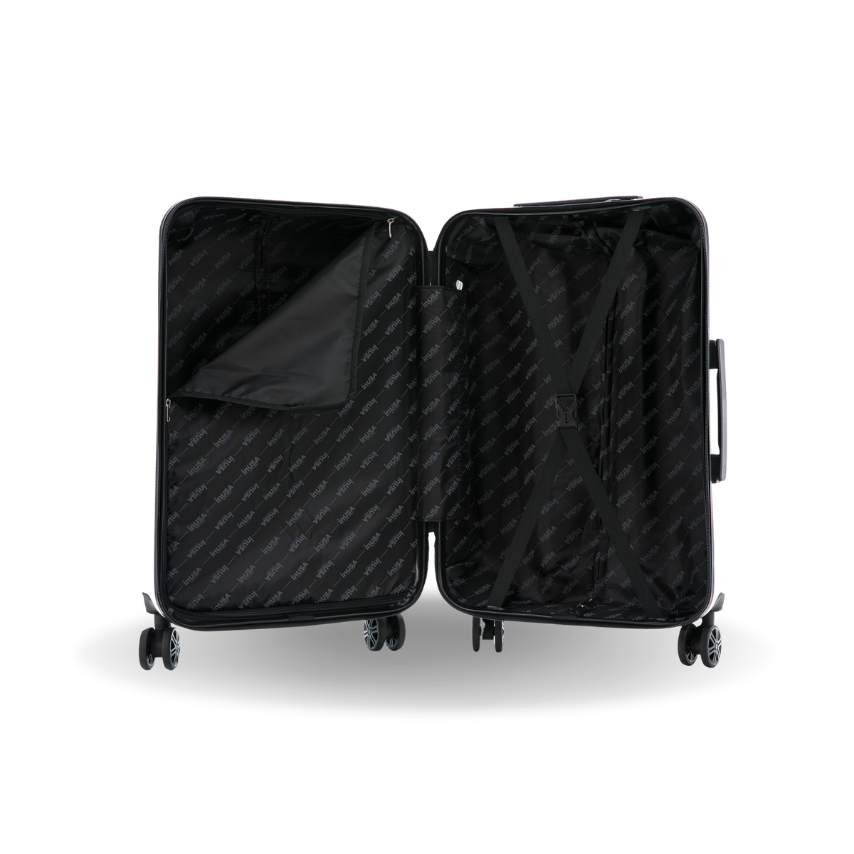 InUSA Trend 28" Hardside Spinner Checked Suitcase