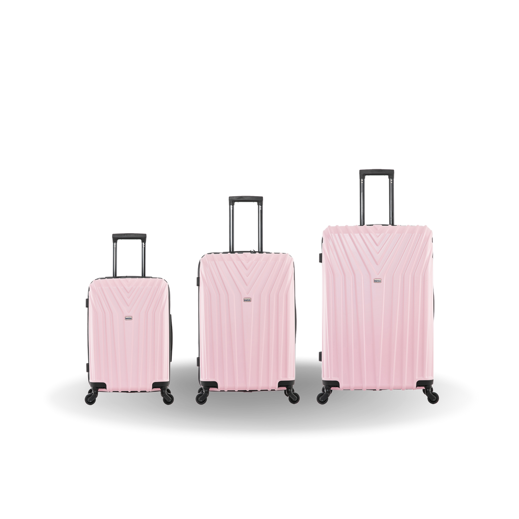 InUSA Vasty 3-Piece Hardside Spinner Luggage Set