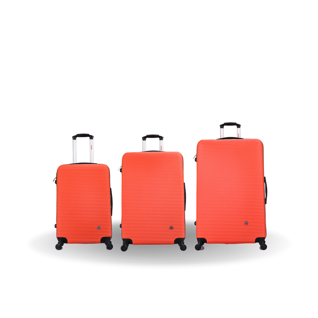 InUSA Royal 3-Piece Hardside Spinner Luggage Set